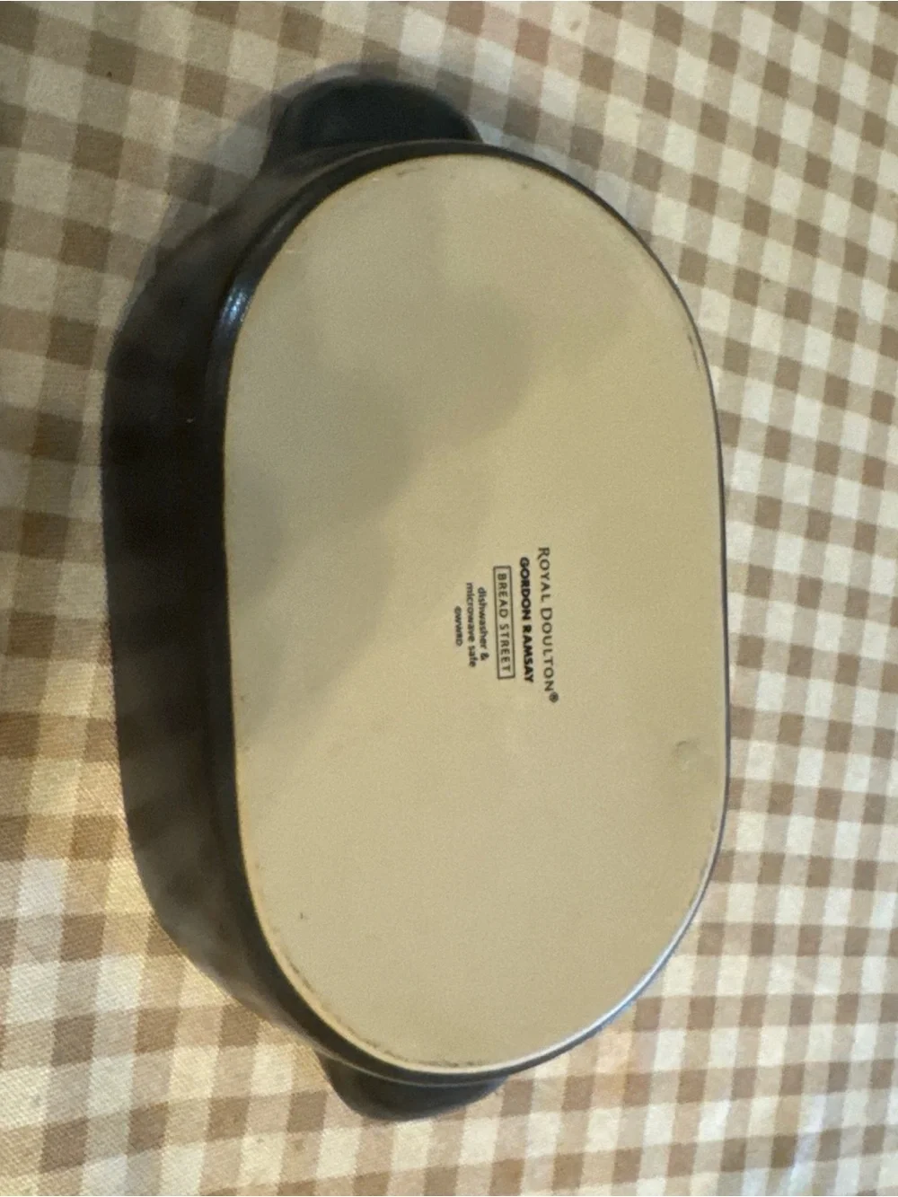 White Ceramic Oval Baking Dish - Classic Serve & Bake